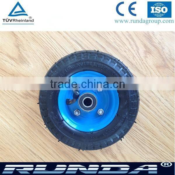 small sizes wheelbarrow pneumatic wheel 6"x2"
