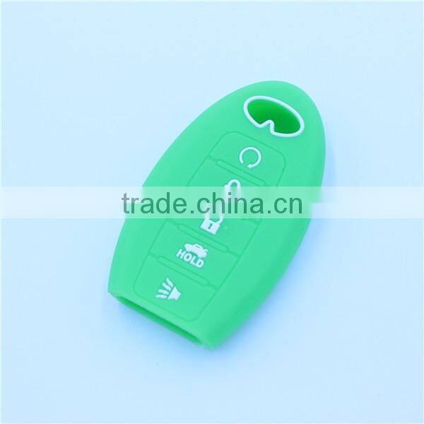Shenzhen Factory supply silicone key cover for infiniti 5 buttons