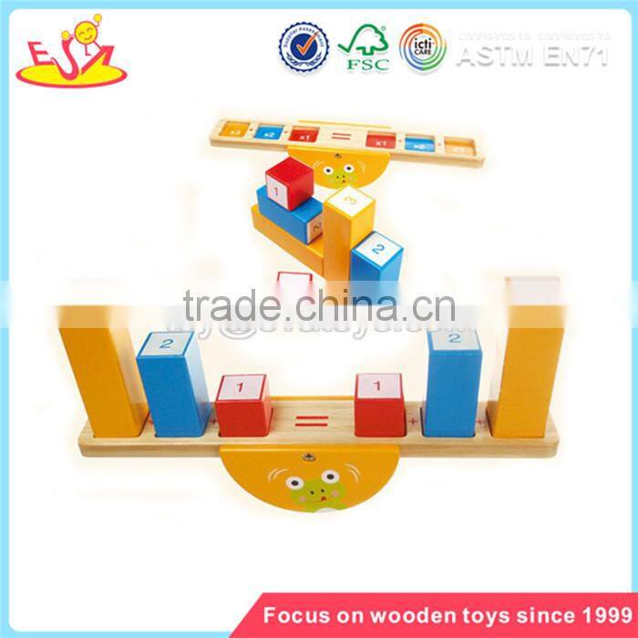 Wholesale most popular wooden balance game toy interesting kids wooden balance game toy W11F010