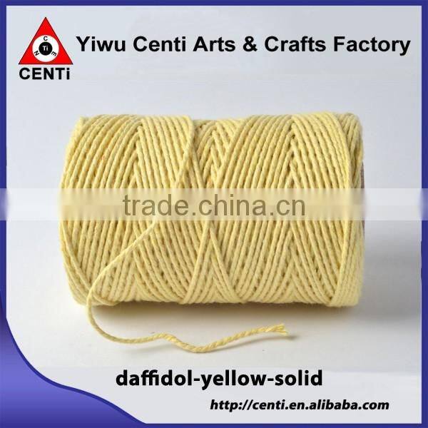 Wholeslae oxford blue solid cotton twine oxford blue solid bakers twine for packing gift