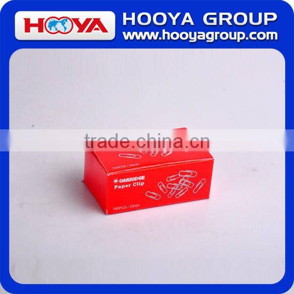 33mm wholesale stainless steel nickled silver round metal paper clip