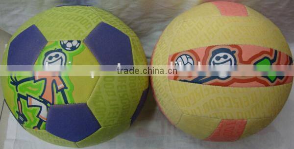 Neoprene soccer ball,soft soccer ball,beach neoprene ball