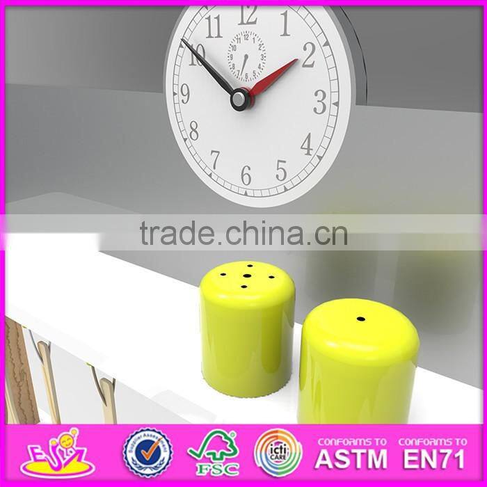 2016 new design home play wooden play kitchens for toddlers W10C249