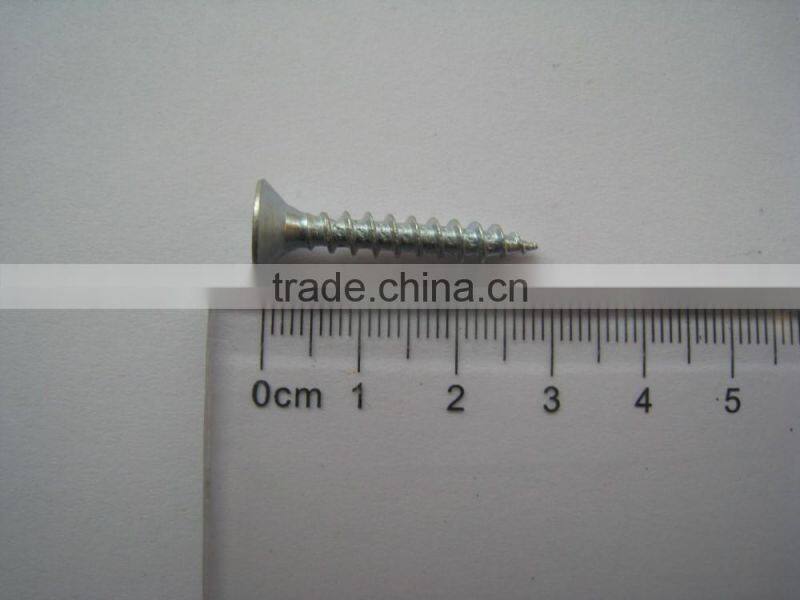 Phillips pan head self tapping screw with washers