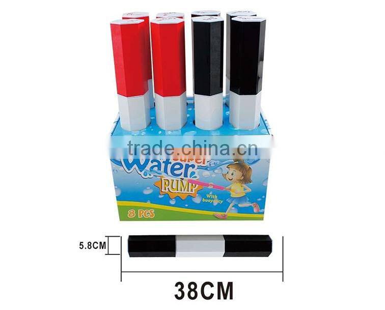 2016 8PCS new modelling plastic water pump, water gun in Display Box