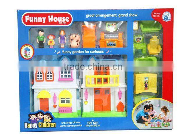 New Funny Plastic Toy Furniture, Doll House QS120710040