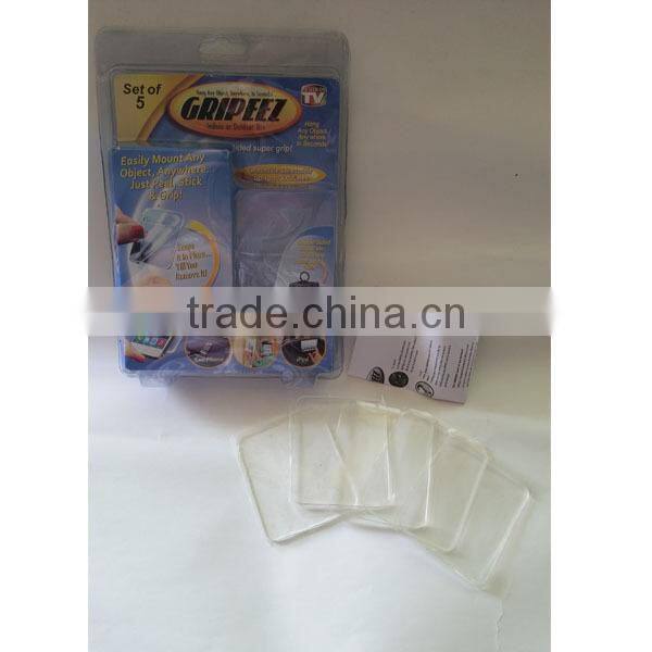 2015 new Silicone anti slip stickers universal mobile phone tablet wall stickers