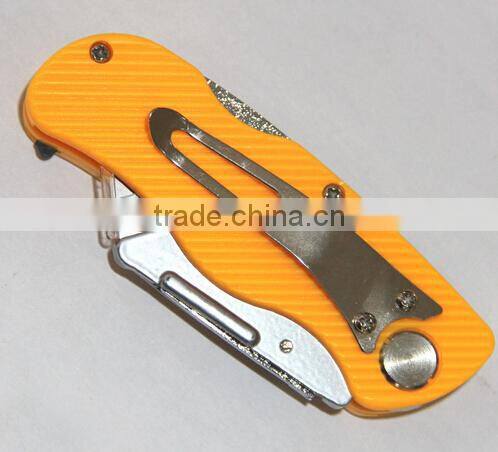 2017 Plastic with rubber grip handle olfa knife 3 PCS Auto Loading Blade Utility Knife