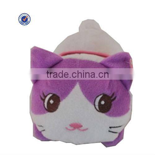 Cat cell phone holder on desk