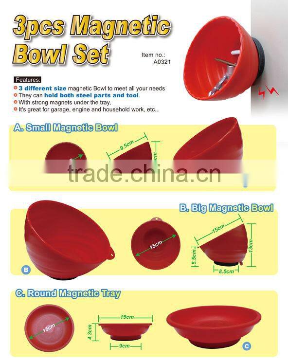 3pcs Magnetic Bowl Set