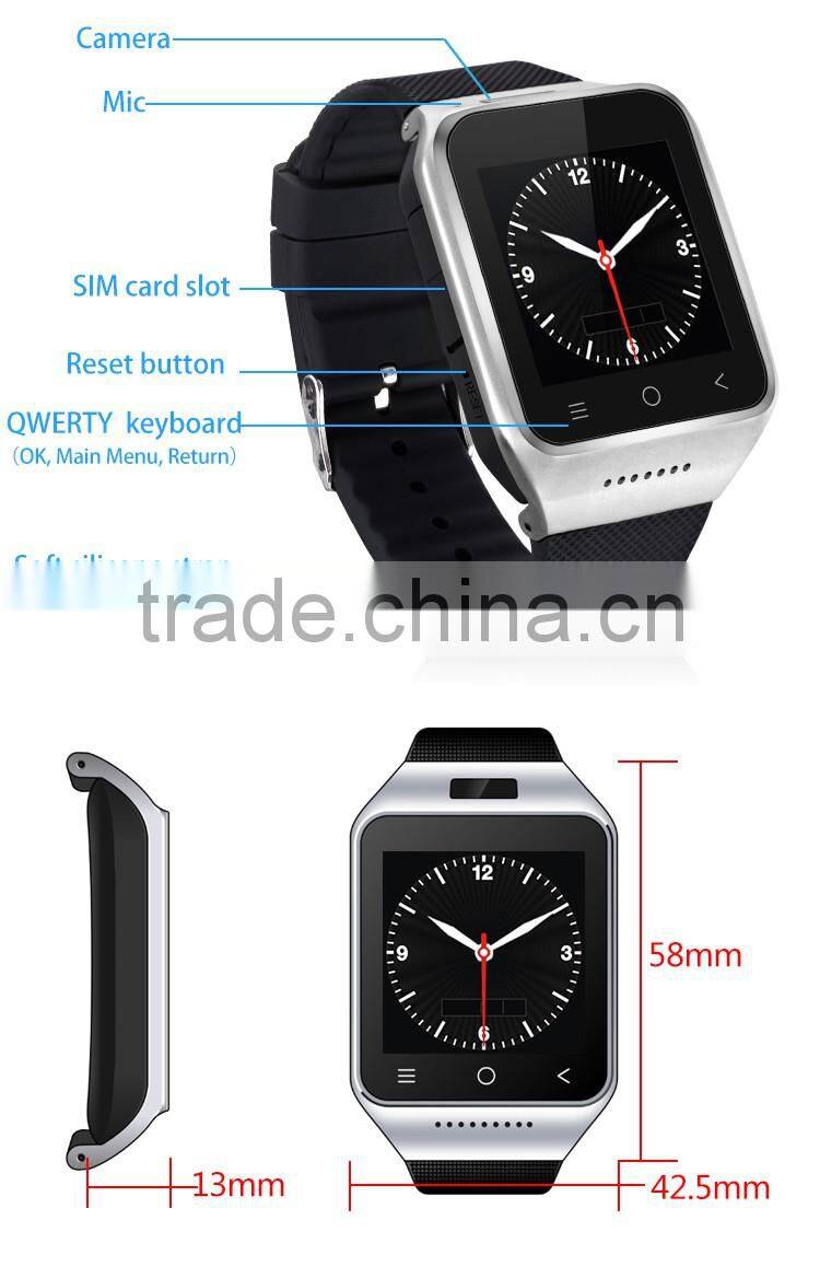 2017 new S8 smart watch Android 4.4 system Bluetooth 3G watch MP3 touch screen smart watch for Android for iphone