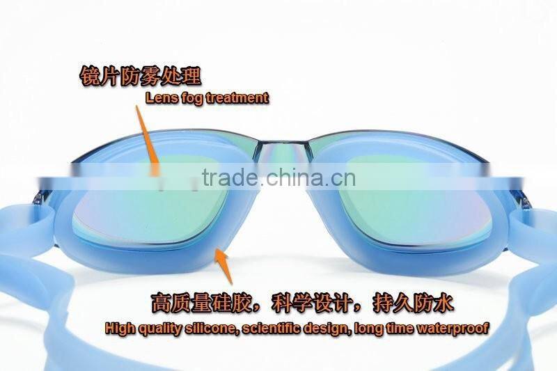 Best Custom Adult Adjustable Silicone Swimming Goggles