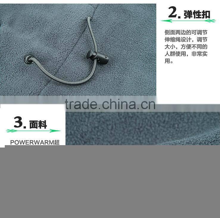 Fashion Autumn/winter Unique Fleece 6 in 1 Hood Face Swat Ski Mask Hats Skiing Cap Scarf