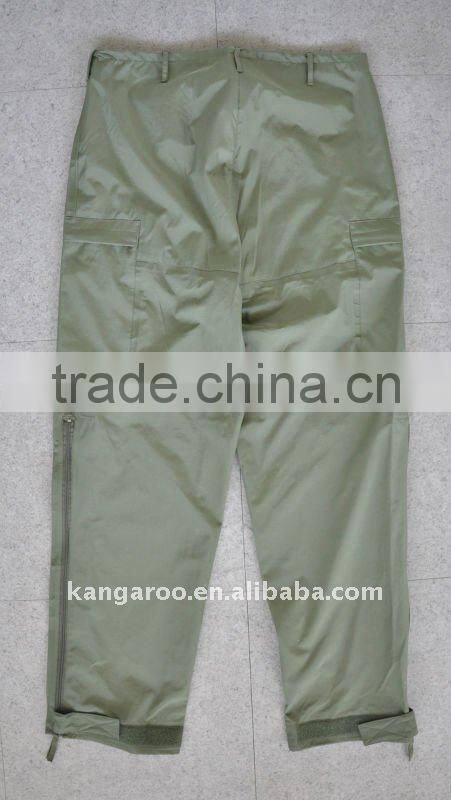 100% nylon three layer fabric high quality techtical men's combat uniform set in oliver green color