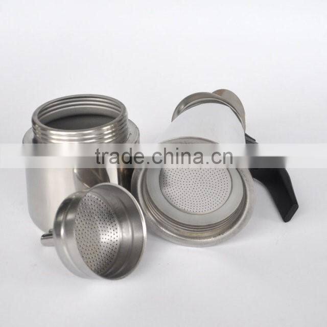 High quality stainless steel coffee maker induction coffee maker gas coffee maker