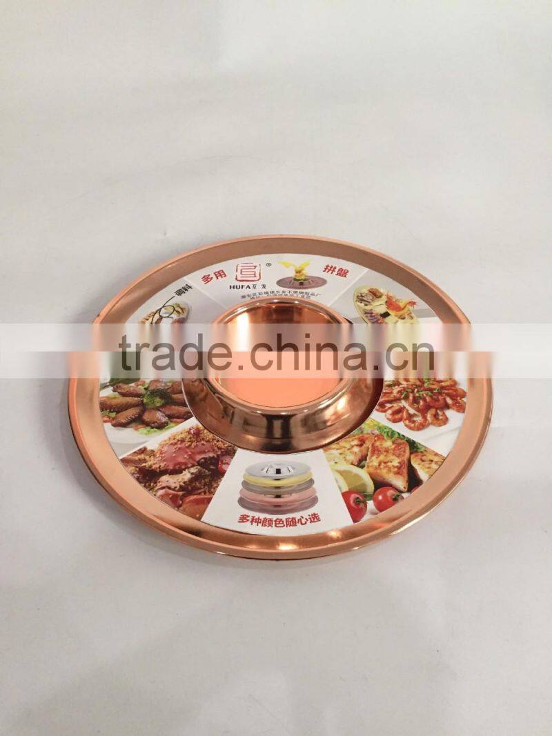 Newest cheap dinner plates for restaurant rectangular slate plate