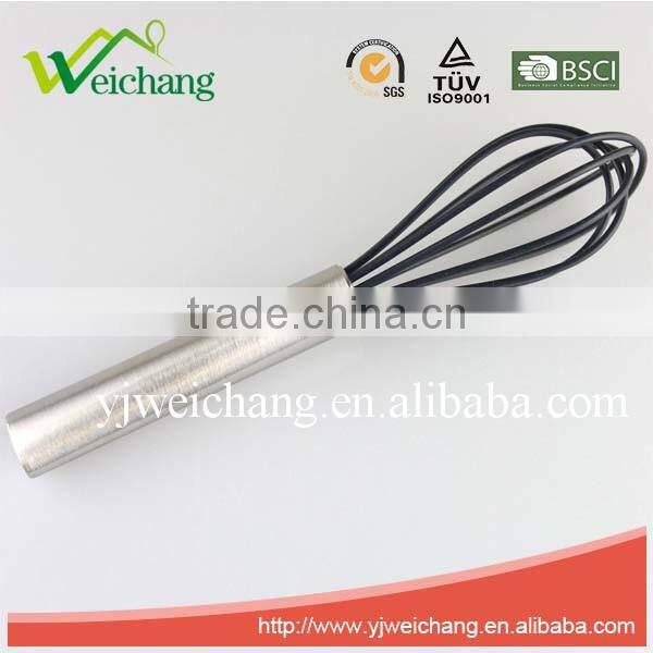 WCJ494 New design Egg whisk Silicone Wire Whisk, Egg Frother, Milk & Egg Beater Blender 10" hot sales