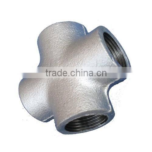 "SON" brand gi malleable iron pipe fittings elbow /tee/socket/cross/nipple