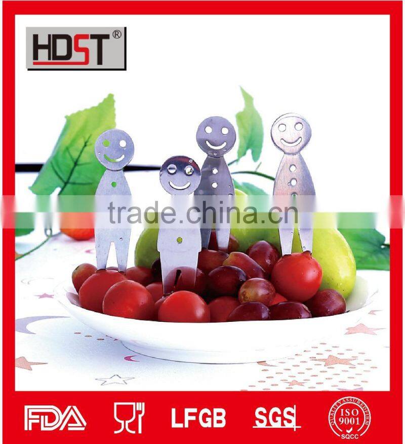 fan shaped handle spoon fork and knife; 4ps UAE marketing cutlery