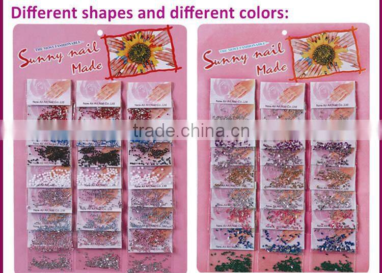 On Sale Nail Decoration Round Rhinestones