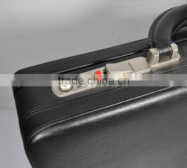 business leather attache case for men cheap with good quality