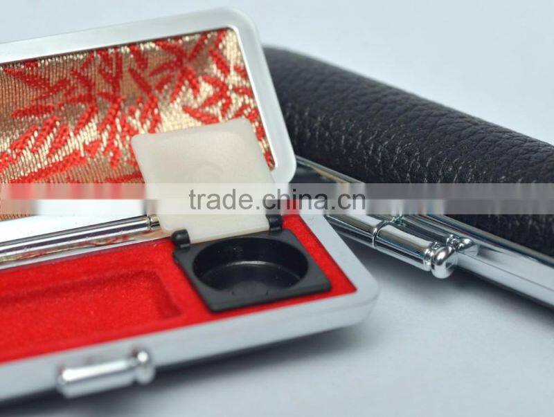 Chinese cheapest Stamps box /Leather Stamps box /gift box