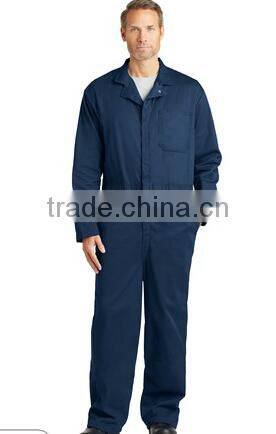 Custom Work uniform Orange 100% Cotton overalls workwear