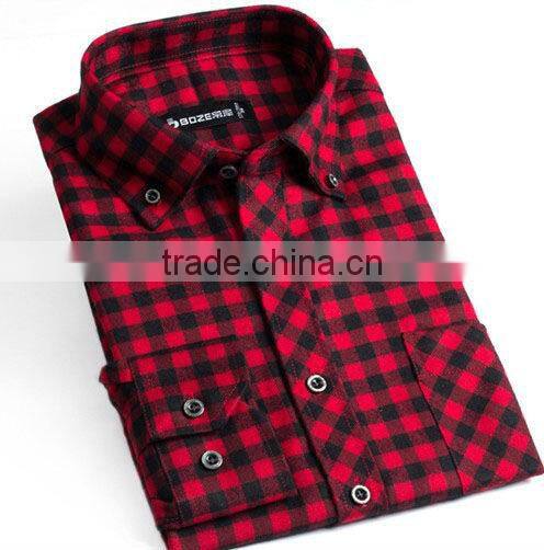 Mens flannel shirts checks plaids flannel shirts stock shirts MOQ 5PCS