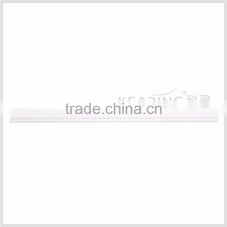 Kearing brand transplant flexible 5*50cm plastic sandwich line garment ruler for sewing design#8004