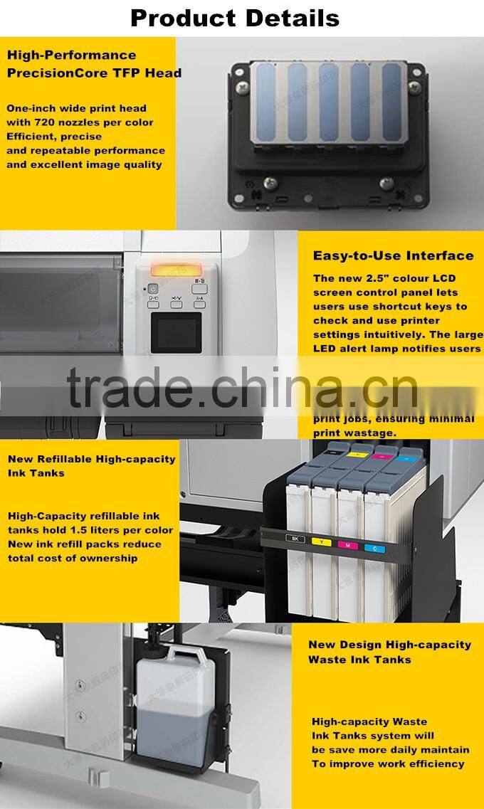 1.2m large format dye sublimation inkjet printer for sale