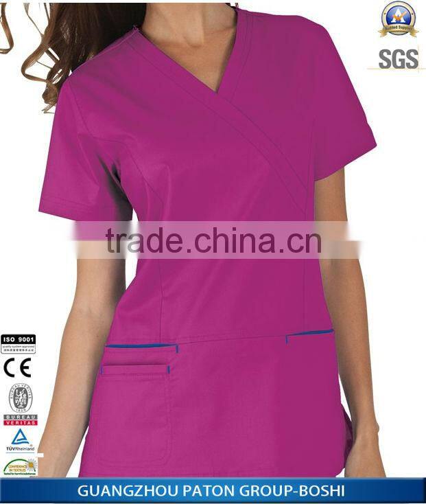 Bulk Fashionable Nurse Uniform Designs ,Hospital Staff Medical Uniform Design NU-08