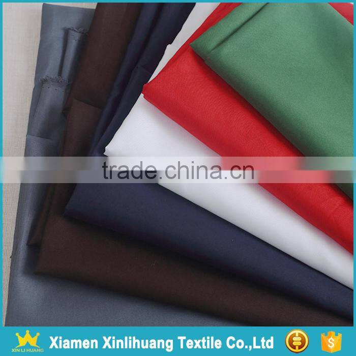 Hot Selling Multi Colors Plain Dyed 300T 100% Polyester Pongee Fabric for Garment