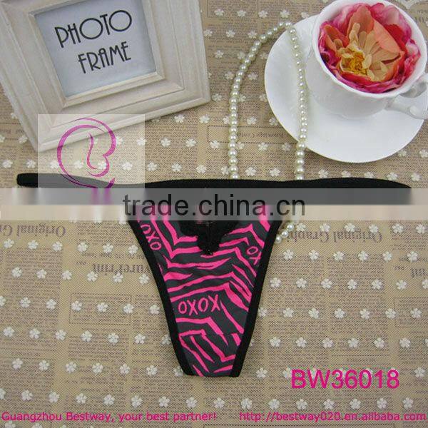 Lady g string micro string with top lace