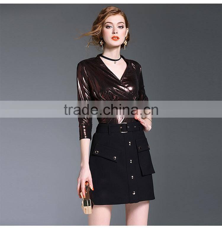 Maxnegio woman 2017 latest fashion top design best selling products in usa