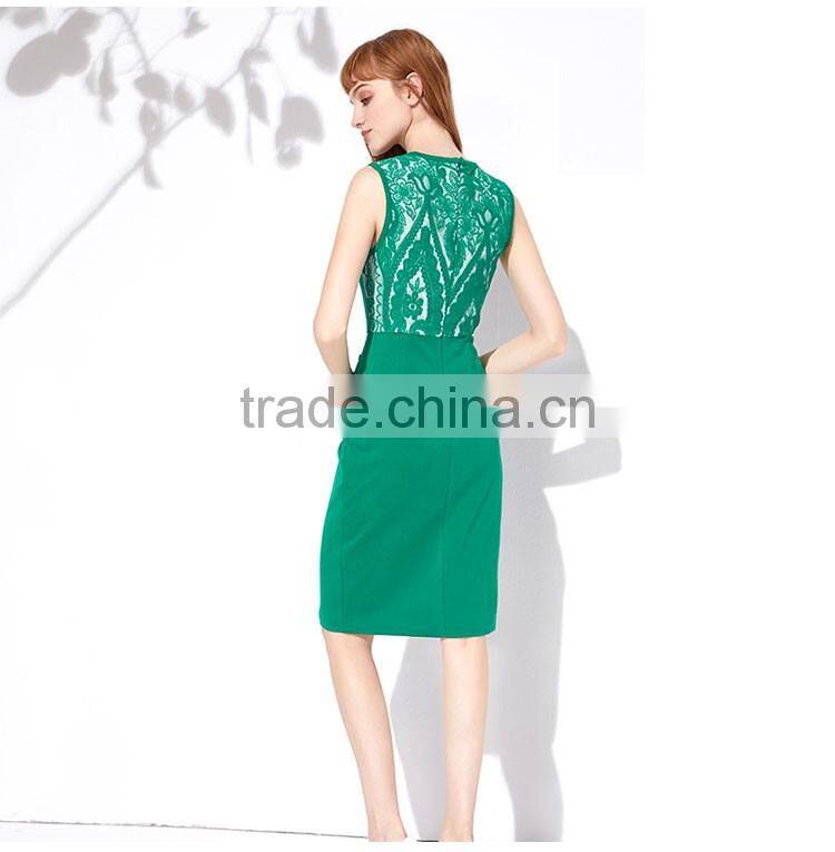 Maxnegio formal ladies official green dresses