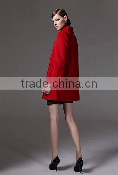 2014 winter hot selling good women overcoat