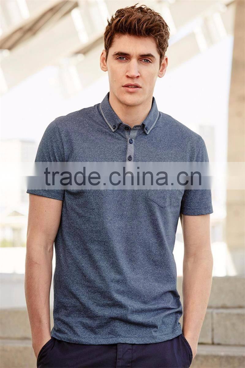 Custom Men Polo shirts Cotton Blank Short Sleeve Cheap Blank Polo tshirts With Pocket