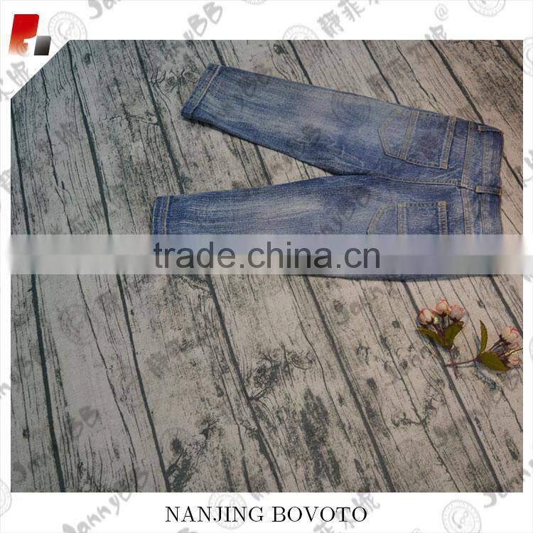 ripped style jeans Handsome boy Slim jeans