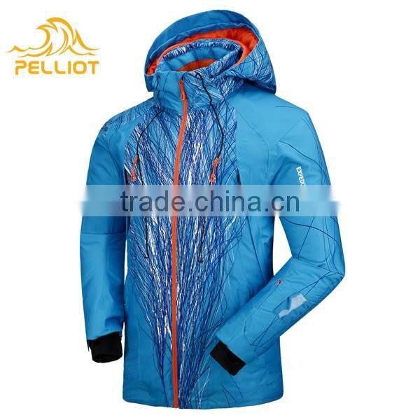 colorful breathable waterproof snow jacket