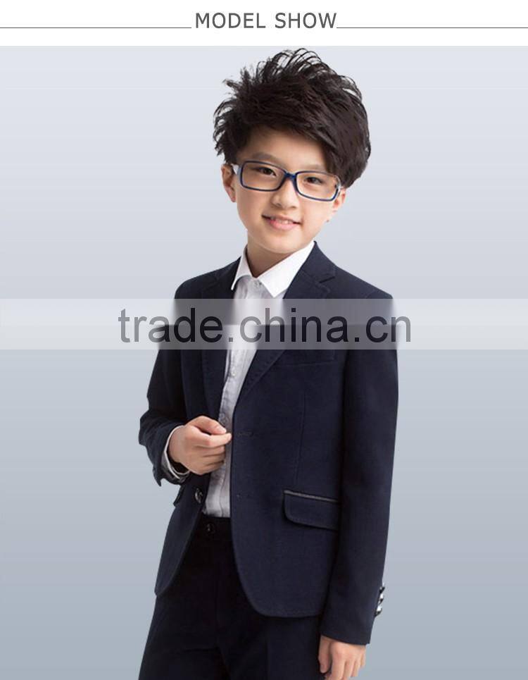 2016 fashion ELPA Black boys suit set kids suits blazer