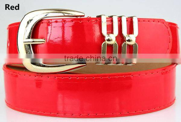 MOQ 1pc new arrival high quality with flat buckle design in alloy metal material safety leather belt buckle for women