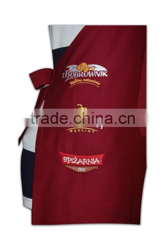 Wholesale Promotional Factory Price customized Polyester Mixed professional chef apron