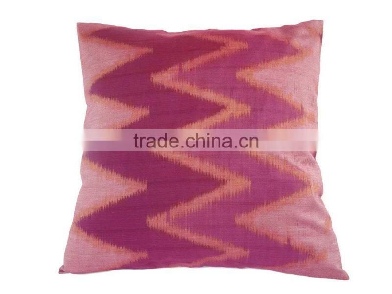Ikat Patchwork Cushion Cover