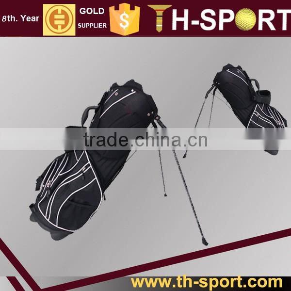 OEM design Black Polyester golf stand bag