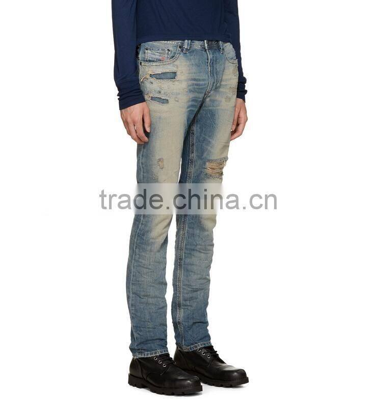 2017 new casual style jeans fashion high waisted men jeans push up jeans for men