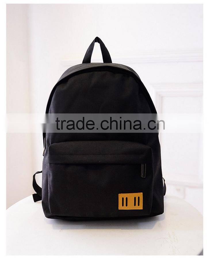 2015 fashion Canvas bag, Backpack shoulder bag, Travel bag, Couple bag, Computer bag