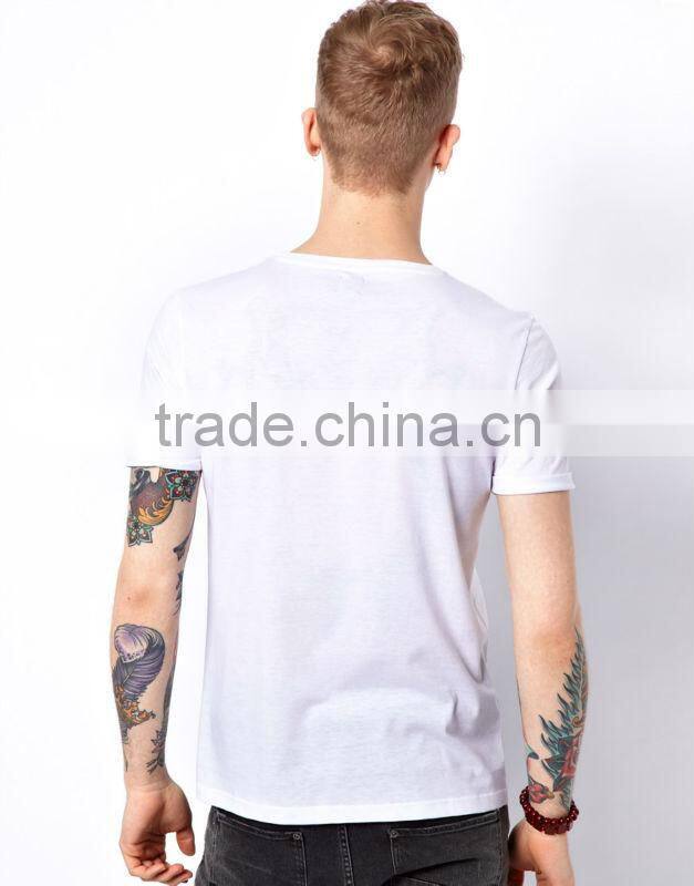 50% Cotton 50% Polyester City Print Tee Shirt