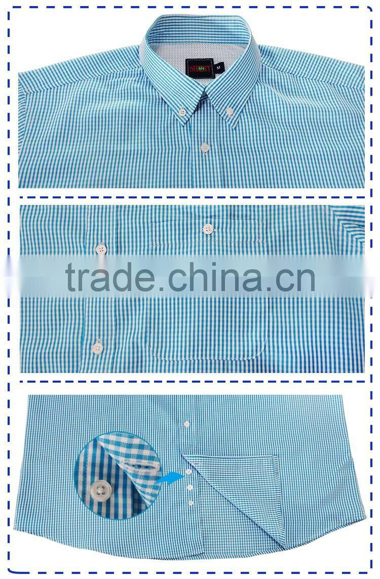 wholesale button down short sleeve check casual fishing shirts