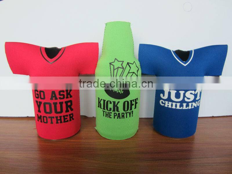 GR-B0306 fashional cloth design neoprene stubby cooler