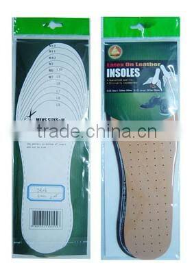 Soft anti slipping strengthen cork shoe insoles